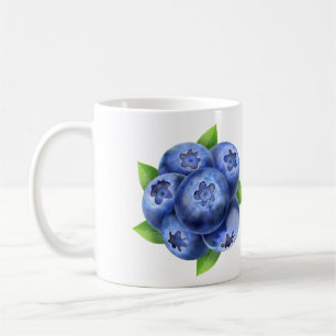 Taza De Café Arándanos