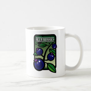 Taza De Café Arándanos