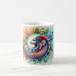 Taza De Café Arasari Toucan 110724AREF115 - Watercolor