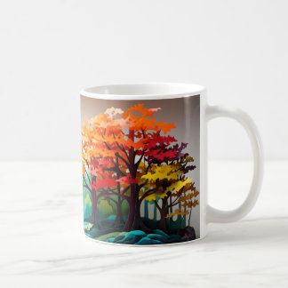 Taza De Café Árbol 3D