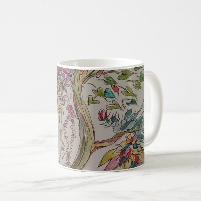 Taza De Café Árbol ancestral transcendente (Anverso derecho)