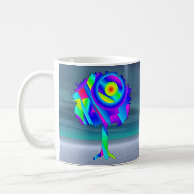 Taza De Café Árbol arcoiris (Izquierda)