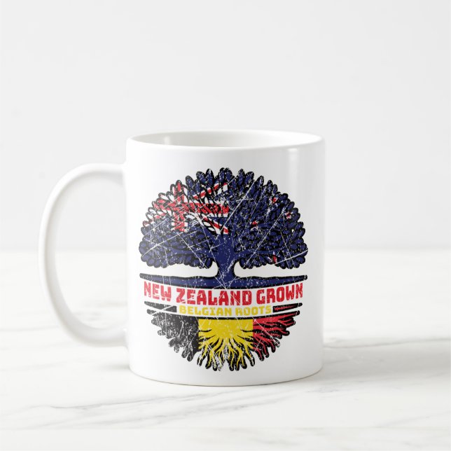 Taza De Café Árbol belga neozelandés belga (Izquierda)