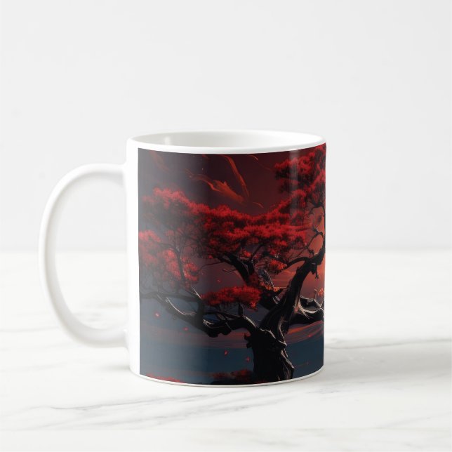 Taza De Café Árbol Bonsai (Izquierda)