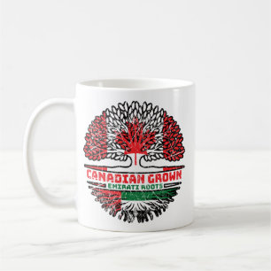Taza De Café Árbol canadiense de Emiratos Árabes Unidos