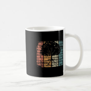 Taza De Café Árbol con raíces - Naturaleza retro