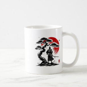 Taza De Café Árbol De Aikido De Samurai Japonés De Vida Arte De