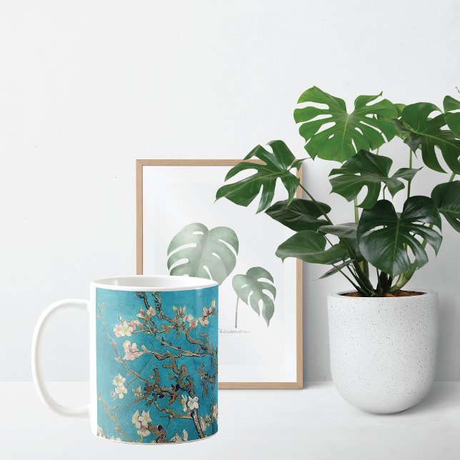 Taza De Café Arbol de almendras floreciente Van Gogh (Subido por el creador)