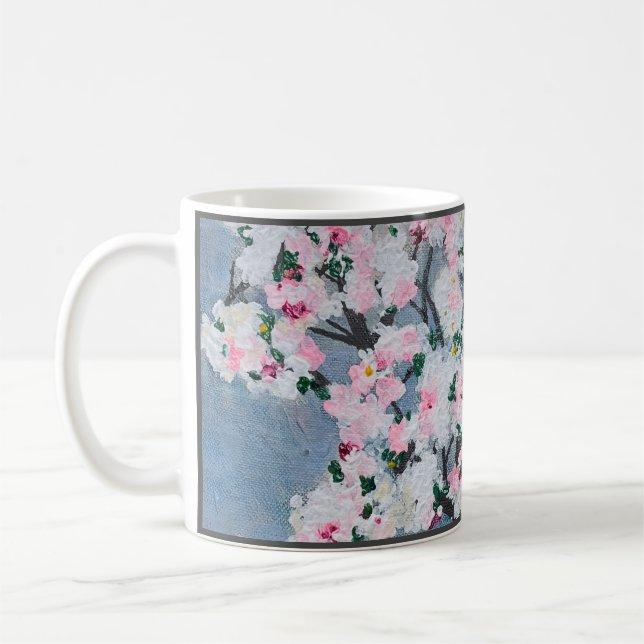 Taza De Café Árbol de cerezas (Izquierda)