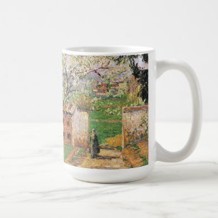 Taza De Café Árbol de ciruelas, Eragny Camille Pissarro