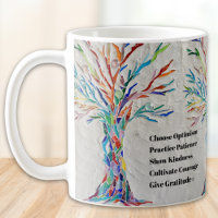 Árbol de citas motivadas inspiradoras