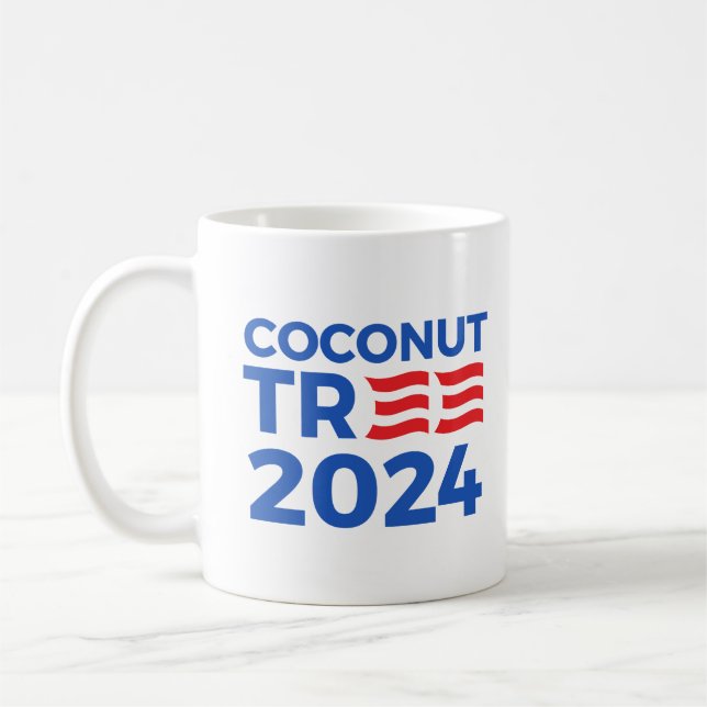 Taza De Café Árbol de coco 2024 (Izquierda)