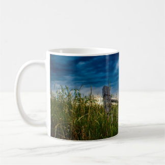 Taza De Café Árbol de Dakota del Sur y café cielo