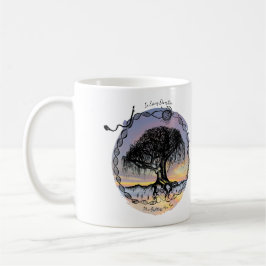 Taza De Café Árbol de diosas en todas las direcciones en el ata