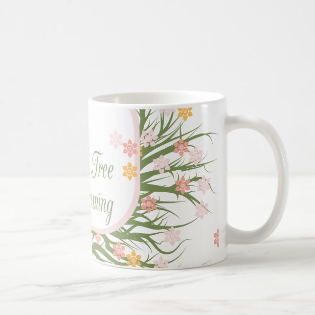 Taza De Café Árbol de familia en llamas (Derecha)