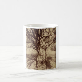 Taza De Café Árbol de haya (por Eugène Atget)