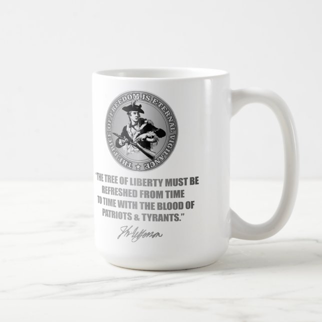 Taza De Café Árbol de la libertad (Derecha)