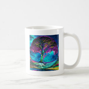 Taza De Café Árbol de la meditación de la vida