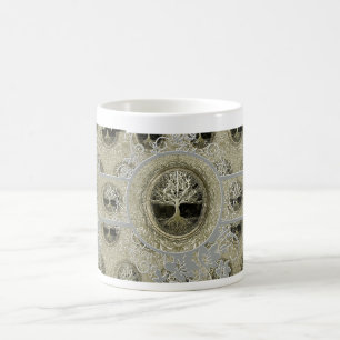 Taza De Café Árbol de la simplicidad de la vida