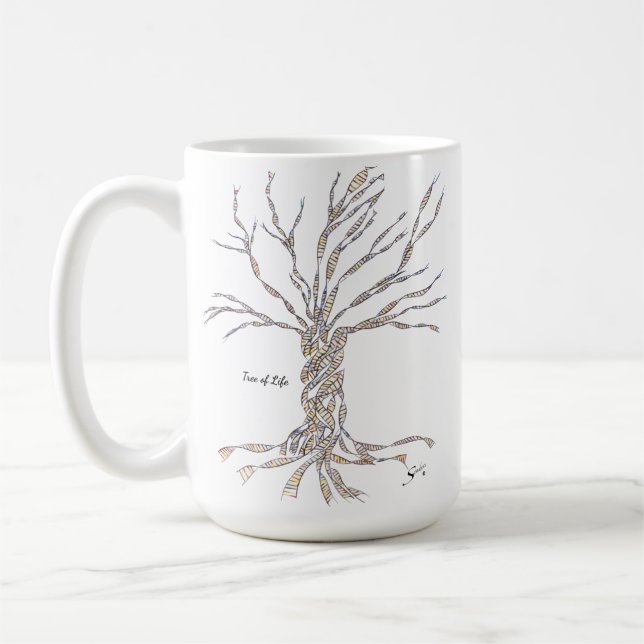 Taza De Café Árbol de la Vida (Izquierda)