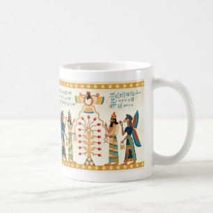 Taza De Café Árbol de la vida asirio