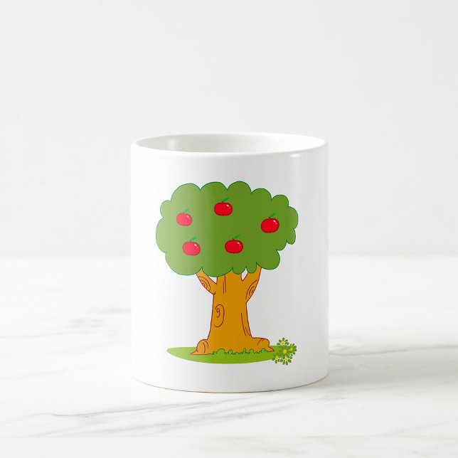 Taza De Café Árbol de manzanas rojas (Subido por el creador)