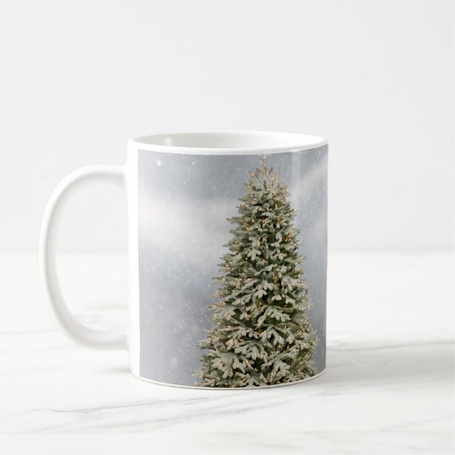 Taza De Café árbol de Navidad (Izquierda)