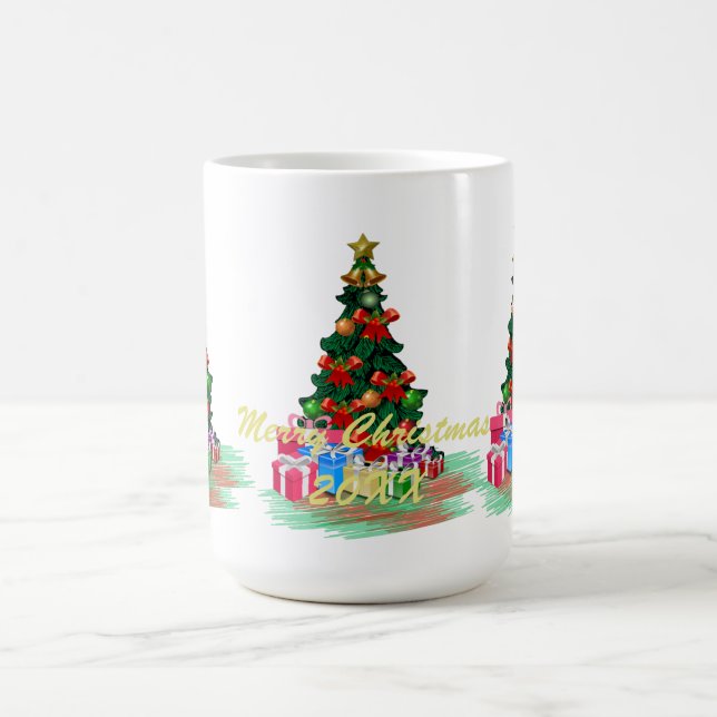 Taza De Café Árbol de Navidad (Centro)