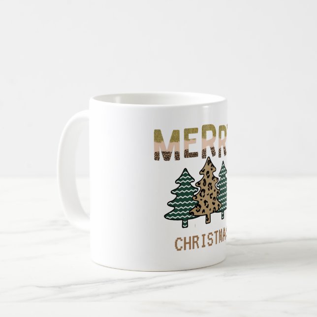 Taza De Café Árbol de Navidad (Anverso izquierdo)