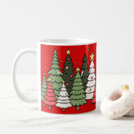 Taza De Café Árbol de Navidad 