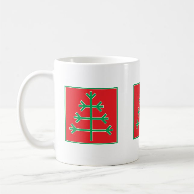 Taza De Café árbol de Navidad (Izquierda)