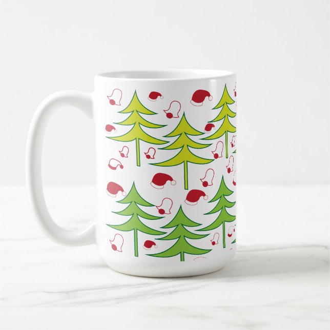Taza De Café Árbol de Navidad (Izquierda)