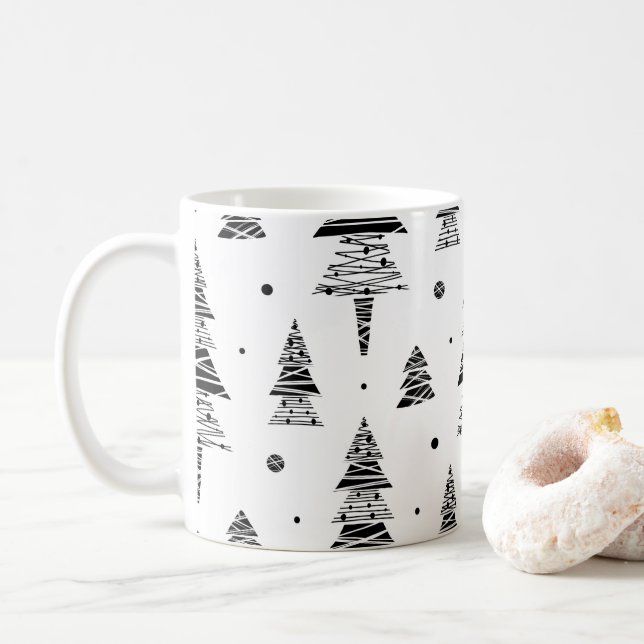 Taza De Café árbol de Navidad (Con donut)