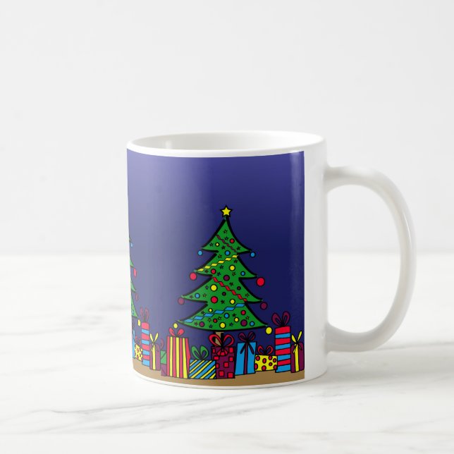 Taza De Café árbol de Navidad (Derecha)