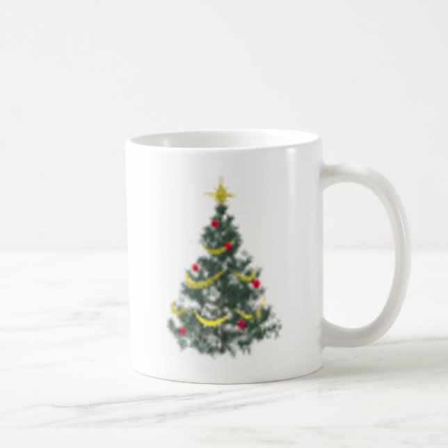 Taza De Café árbol de navidad (Derecha)