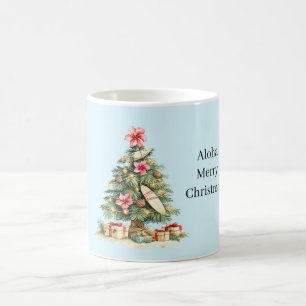 Taza De Café Árbol de Navidad Aloha