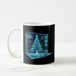 Taza De Café Árbol de Navidad artificial