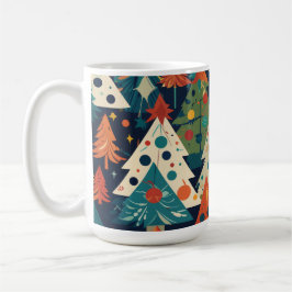 Taza De Café Árbol de Navidad caprichoso