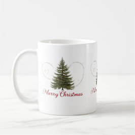 Taza De Café Árbol de Navidad clásico Mug 11 oz - Feliz Navidad