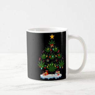 Taza De Café Árbol de Navidad de hoja mala Xmas Premium Tri-b