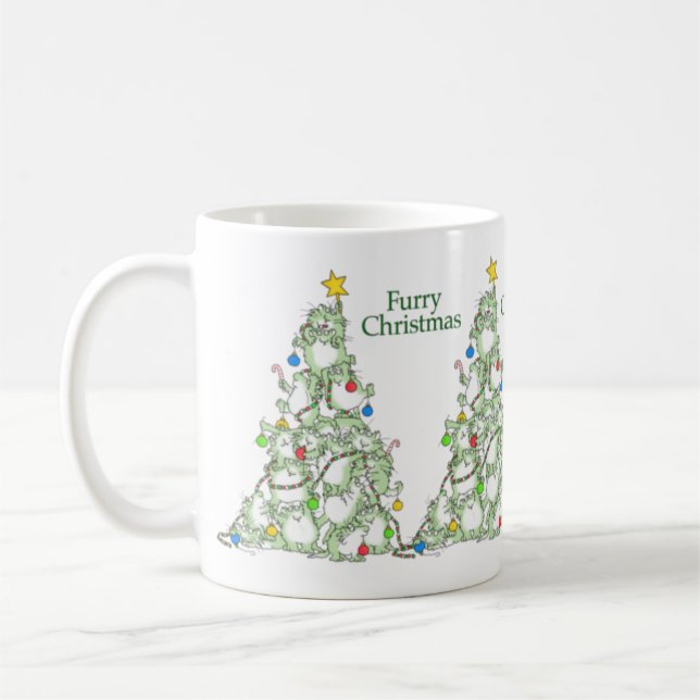 Taza De Café ÁRBOL DE NAVIDAD DE KITTIES Sandra Boynton