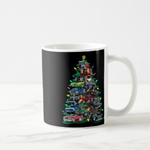 Taza De Café ¡Árbol de Navidad de la locura del auto! Coches Y