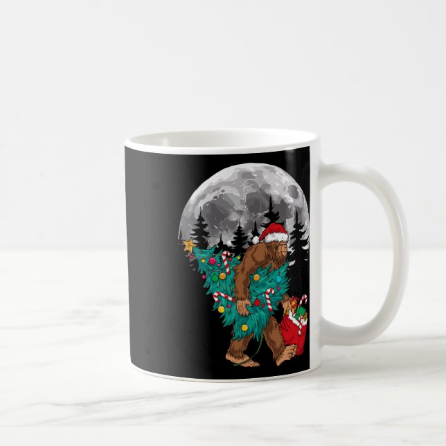 Taza De Café Árbol de Navidad de pie grande enciende Navidad Ni (Derecha)