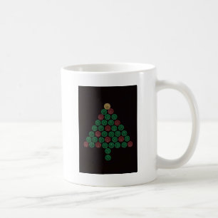 Taza De Café Árbol de navidad de Shell de escopeta
