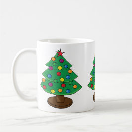 Taza De Café Árbol de Navidad de tres niveles