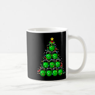 Taza De Café Árbol de Navidad Kettlebell Xmas Gimnasio Entrenam