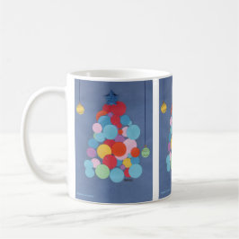 Taza De Café Árbol de Navidad moderno - KidsArt para CHOC