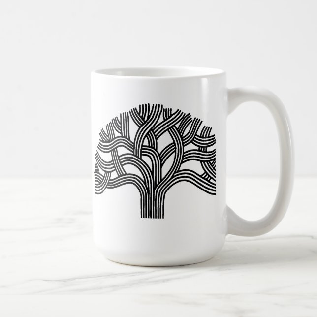 Taza De Café Árbol de Oakland (Derecha)