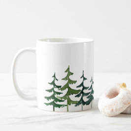 Taza De Café Árbol de pino 