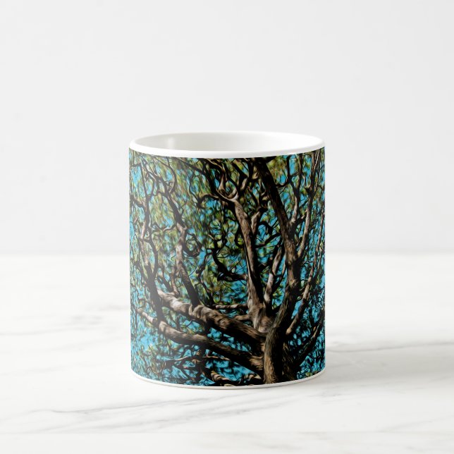 Taza De Café Árbol de roble (Centro)